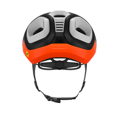 POC AMIDAL racehelm marineblauw/oranje/wit mat