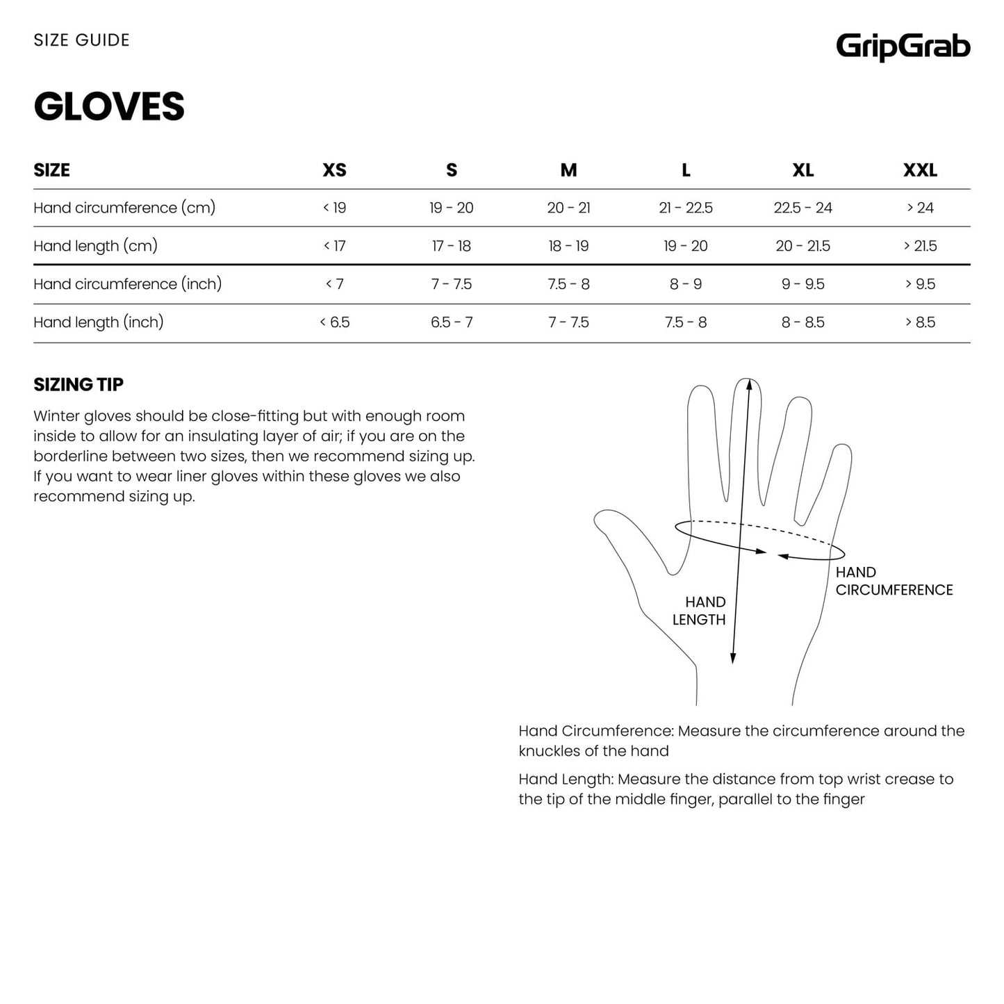 Gants GRIPGRAB RIDE 2 WATERPROOF Jaune