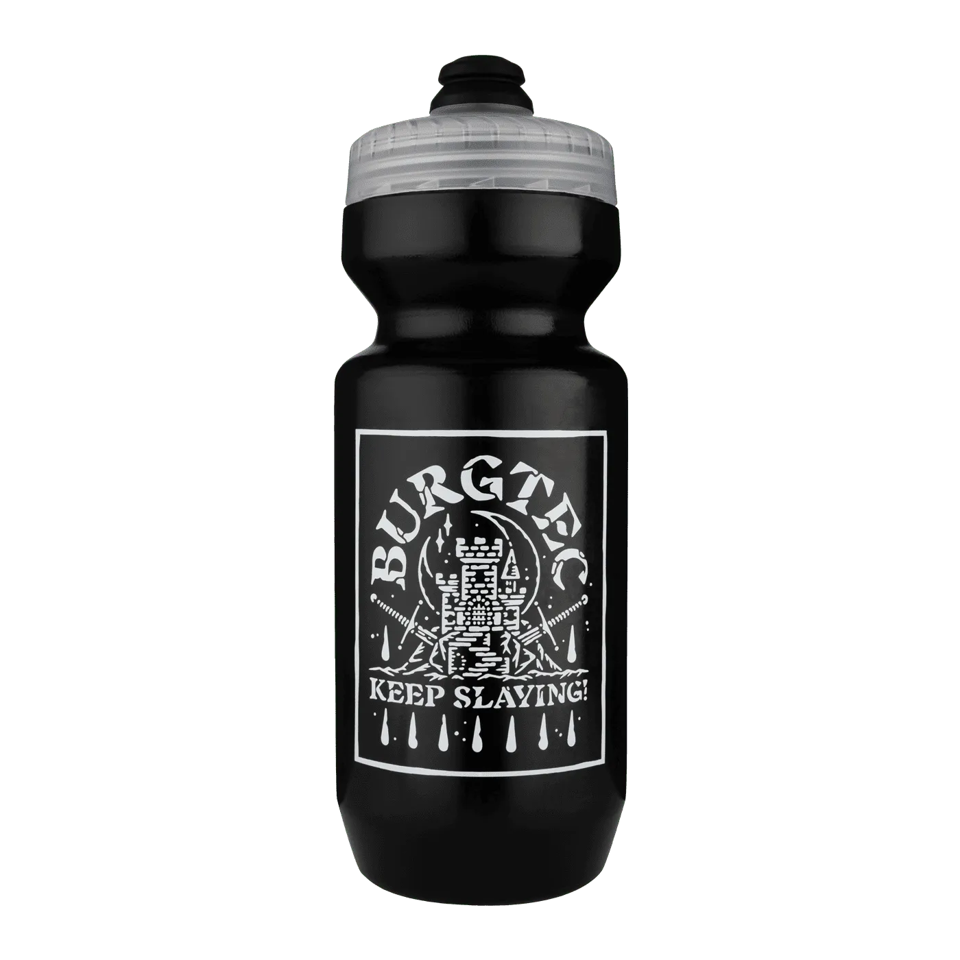 BURGTEC GUZZLE Keep Slaying Fles Zwart