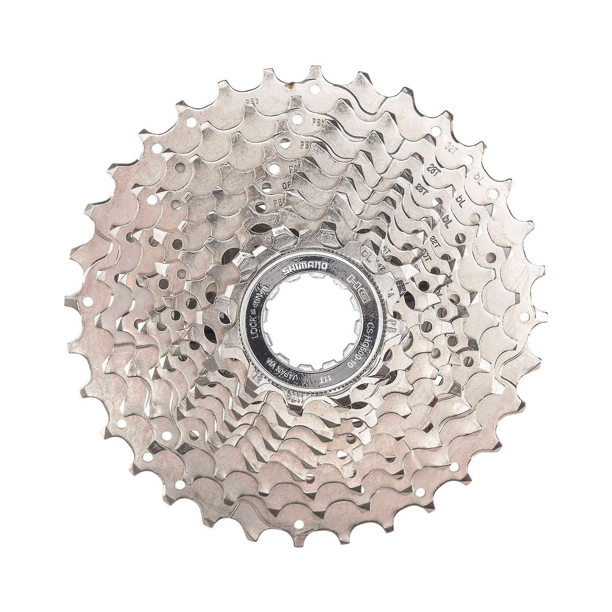Cassette 10V SHIMANO TIAGRA HG500-10 – photo principale sur fond blanc