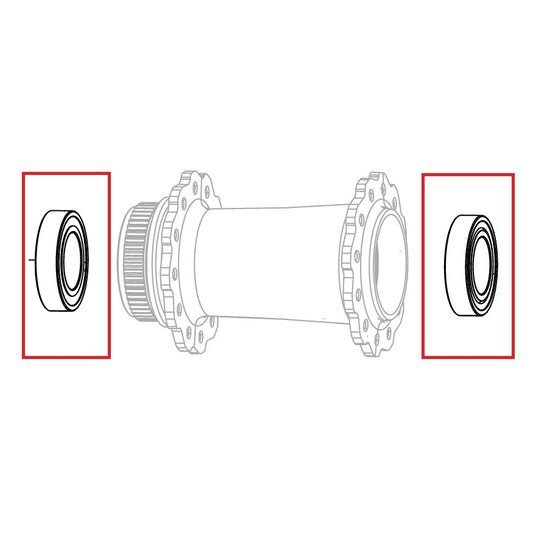 ZIPP COGNITION NSW DISC BRAKE voor/achter 61903 (x2) #11.2018.052.002