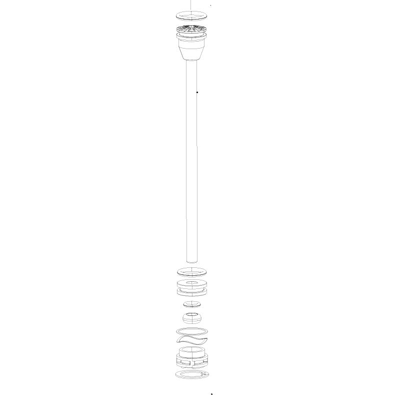 Kit Ressort Air Complet SOLO AIR ROCKSHOX 120mm-27.5"/29" Noir #11.4018.010.046