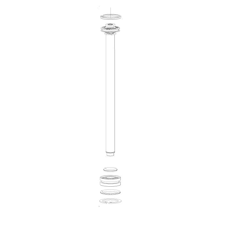 ROCKSHOX reboundcartridge voor REVELATION-voorvork 26"/27,5"/29" #11.4018.025.003