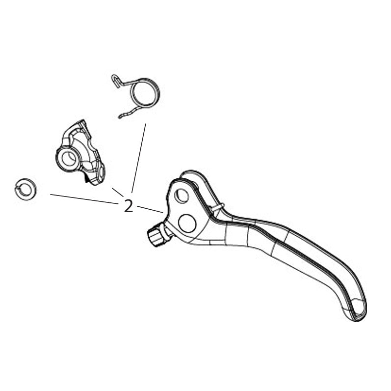 SRAM MAVEN BRONZE B1 Enkele remhendel