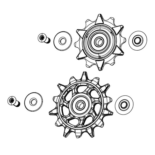 SRAM XX DH T-TYPE EAGLE AXS 7-speed achterderailleurkooien
