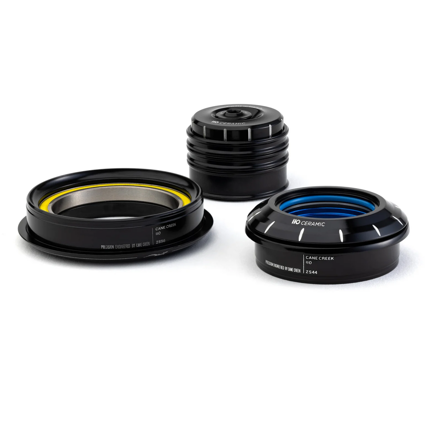 Jeu de Direction Semi-Intégré Conique Céramique CANE CREEK 110  1 1/8"-1.5" ZS44/ZS56 Céramique