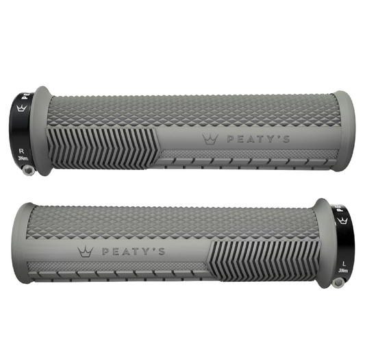 PEATY'S MONARCH KNURL Handvatten Grijs
