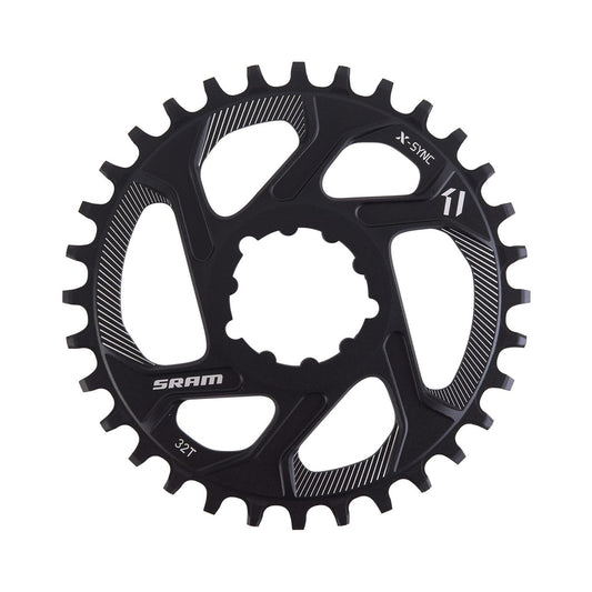 Plateau Mono SRAM X-SYNC NARROW WIDE BOOST 11V Direct Mount Offset 3mm — vue du plateau sur fond blanc