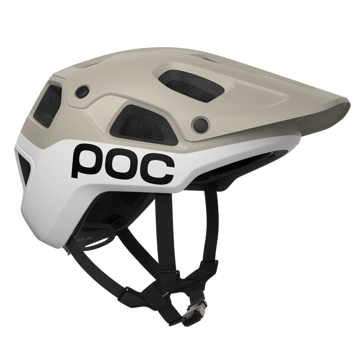POC CULARIS PURE MTB Helm Grijs/Wit