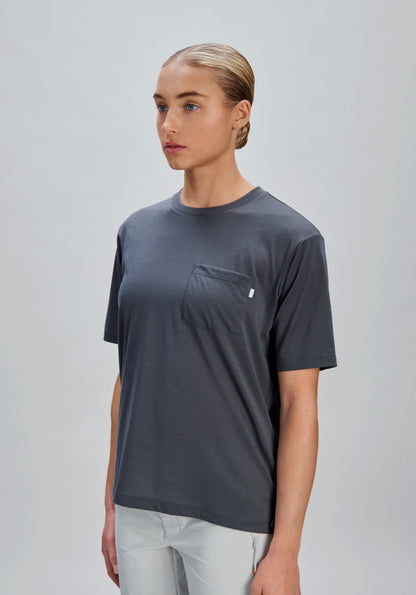 POC MOTION Kortmouw Damesshirt Grijs