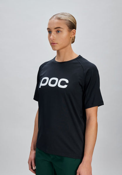Shirt POC REFORM ENDURO Korte Mouwen Dames Zwart