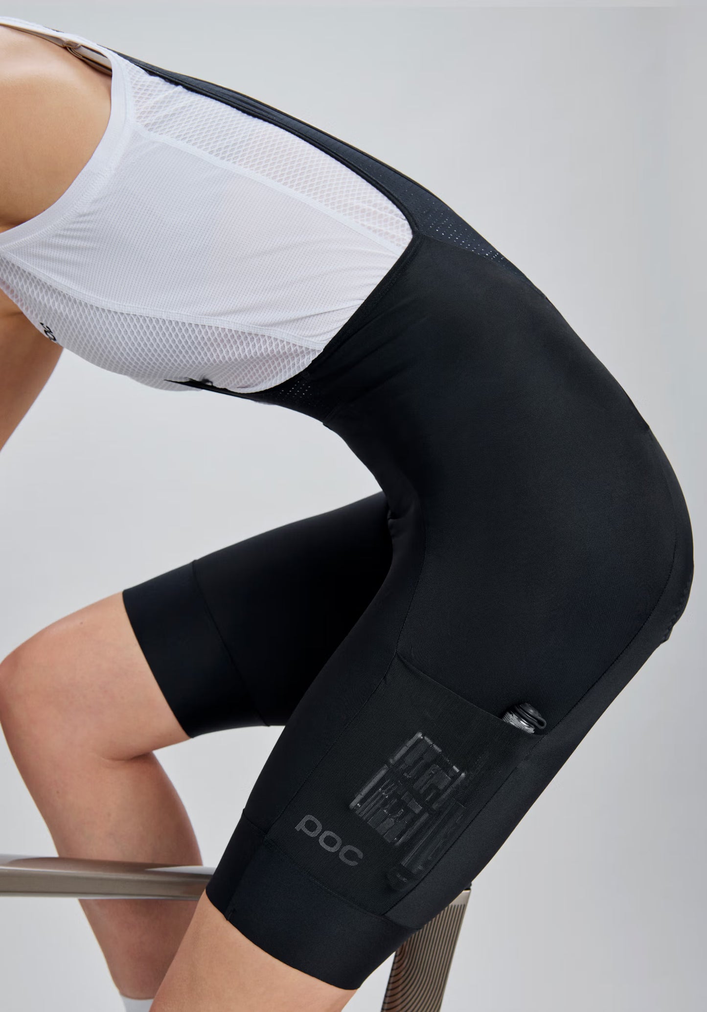 Dames CADENCE CARGO Bib Tight Zwart