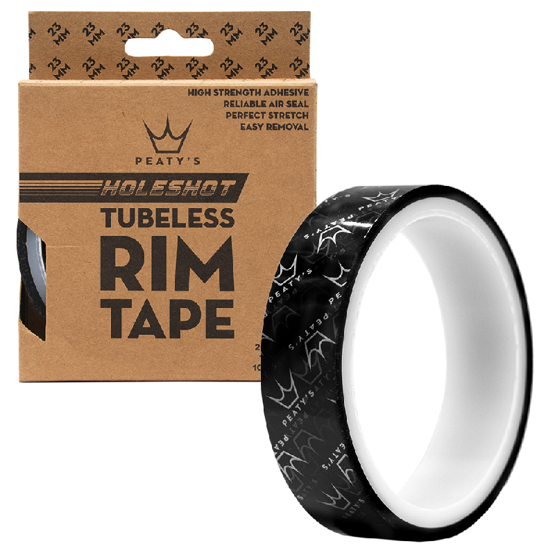 Fond de Jante Adhésif Tubeless PEATY'S HOLESHOT RIM TAPE (10 m)
