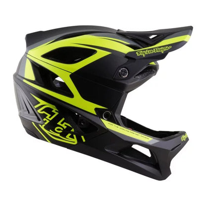 Casque VTT TROY LEE DESIGNS STAGE 2 HIGH VIZ Charcoal/Jaune