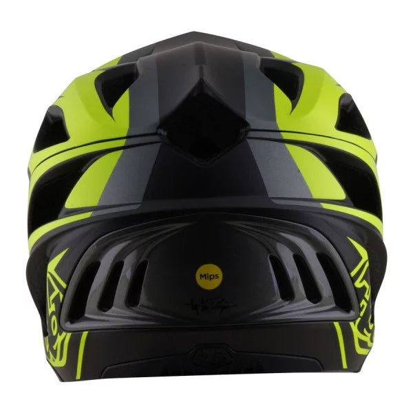 MTB-helm TROY LEE DESIGNS STAGE 2 HIGH VIZ Houtskool/Geel