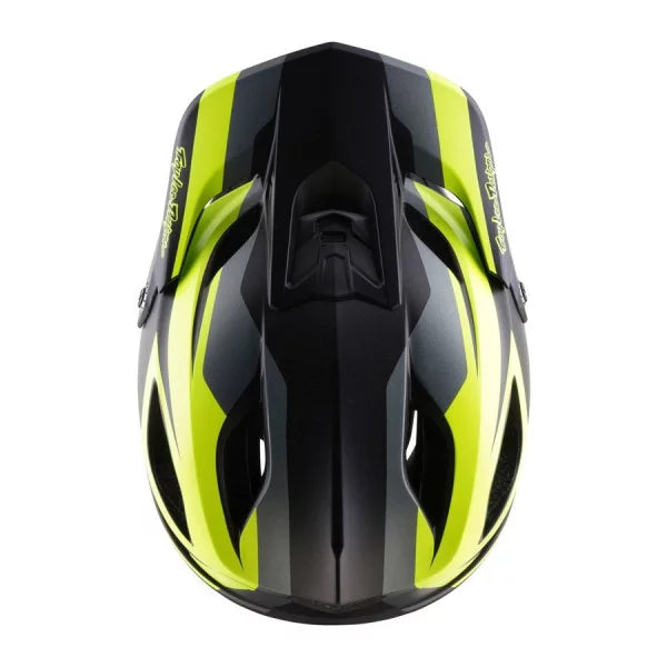 MTB-helm TROY LEE DESIGNS STAGE 2 HIGH VIZ Houtskool/Geel