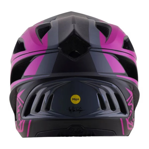 MTB-helm TROY LEE DESIGNS STAGE 2 HIGH VIZ Grijs/Neon Fuchsia