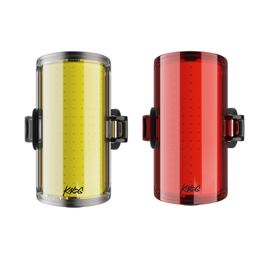 Set met Knog Cobber Reflex voor- en achterlicht