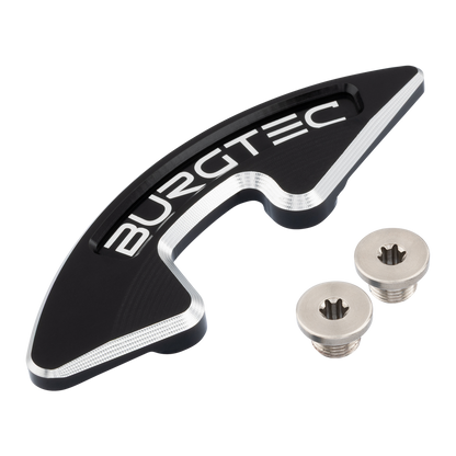 Bash-Guard BURGTEC voor Sram T-Type X0 Zwart
