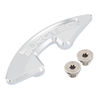 Bash-Guard BURGTEC voor Sram T-Type X0 Zilver