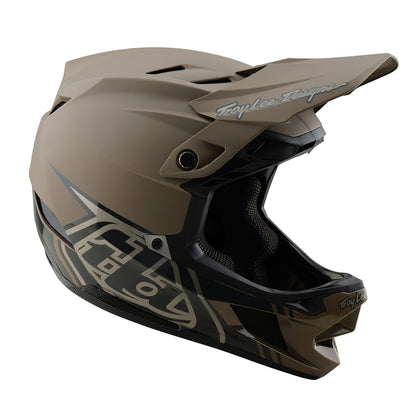 Casque VTT TROY LEE DESIGNS D4 COMPOSITE MIPS Marron