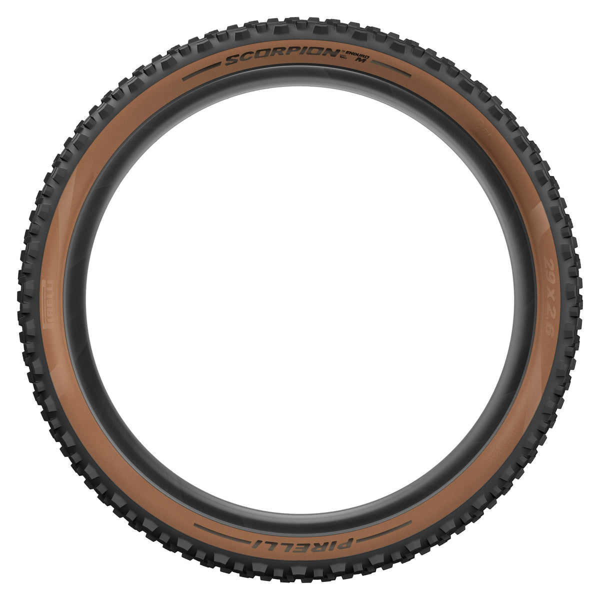 Pneu PIRELLI SCORPION ENDURO M CLASSIC 29x2.60 HardWall Tubeless Ready Souple Marron
