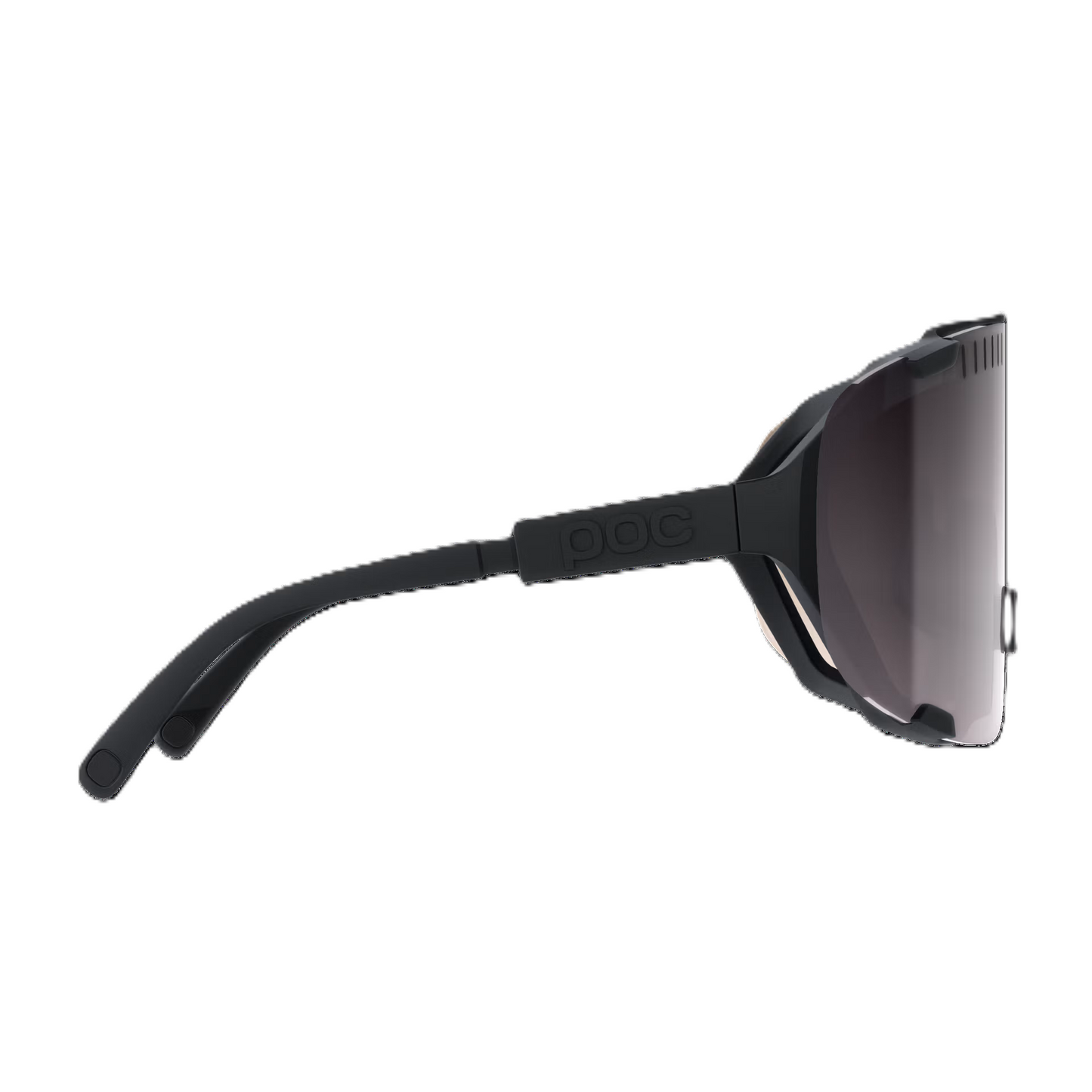 Lunettes POC DEVOUR Noir Verre Clarity Trail Partly Sunny Silver
