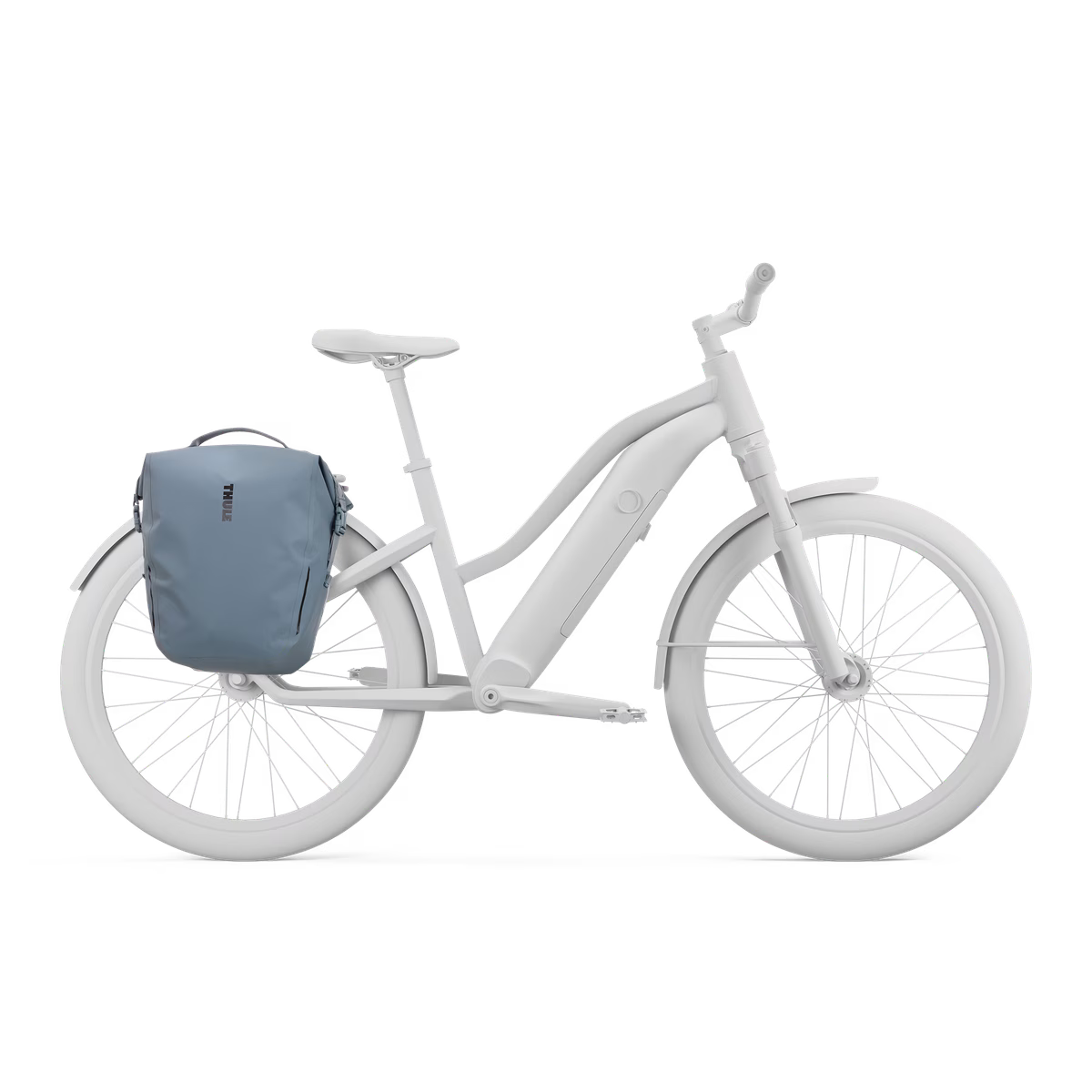 Paar THULE SHIELD Bagagetassen met Inlock 22 L Blauw