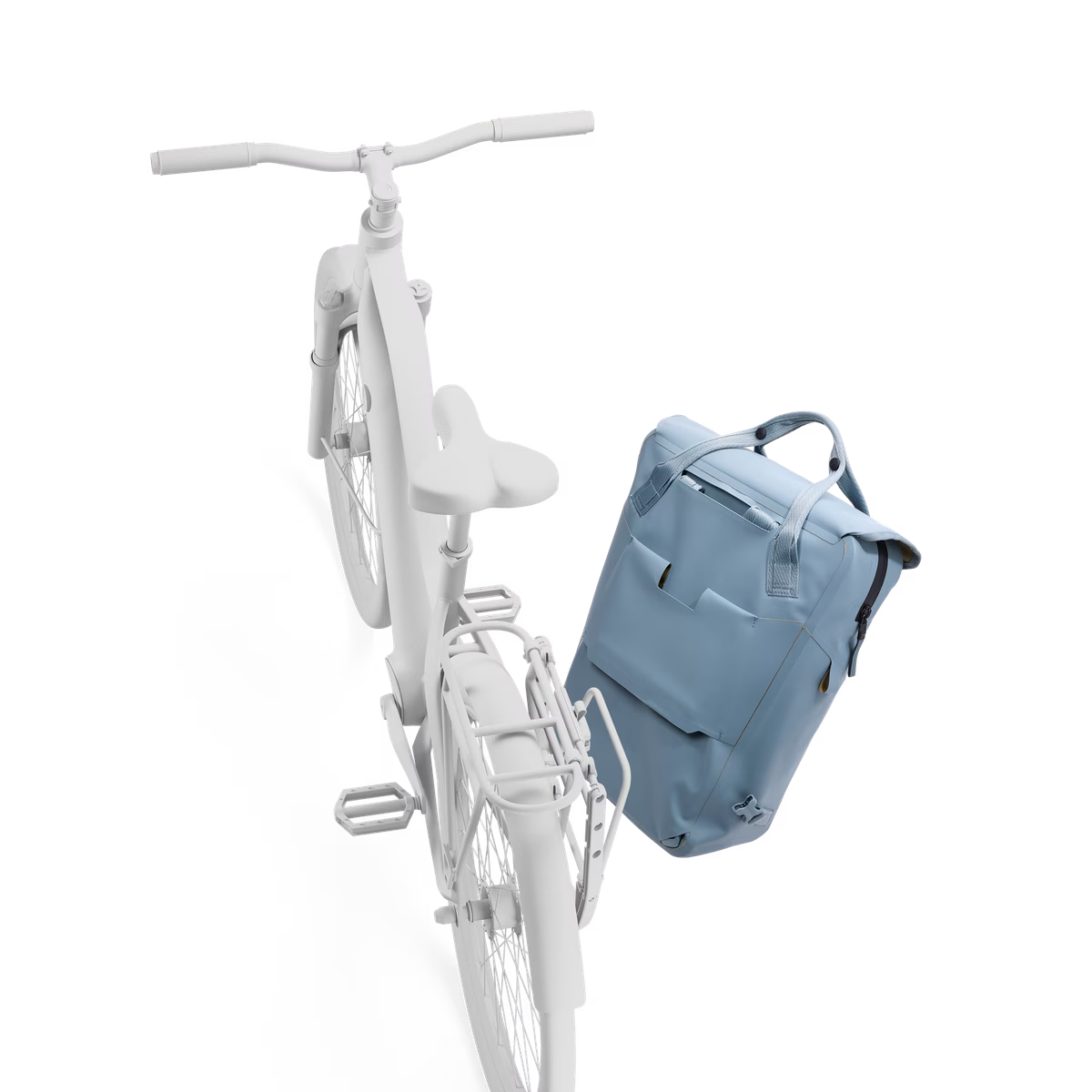 Paar THULE SHIELD Bagagetassen met Inlock Rugzak 22 L Blauw