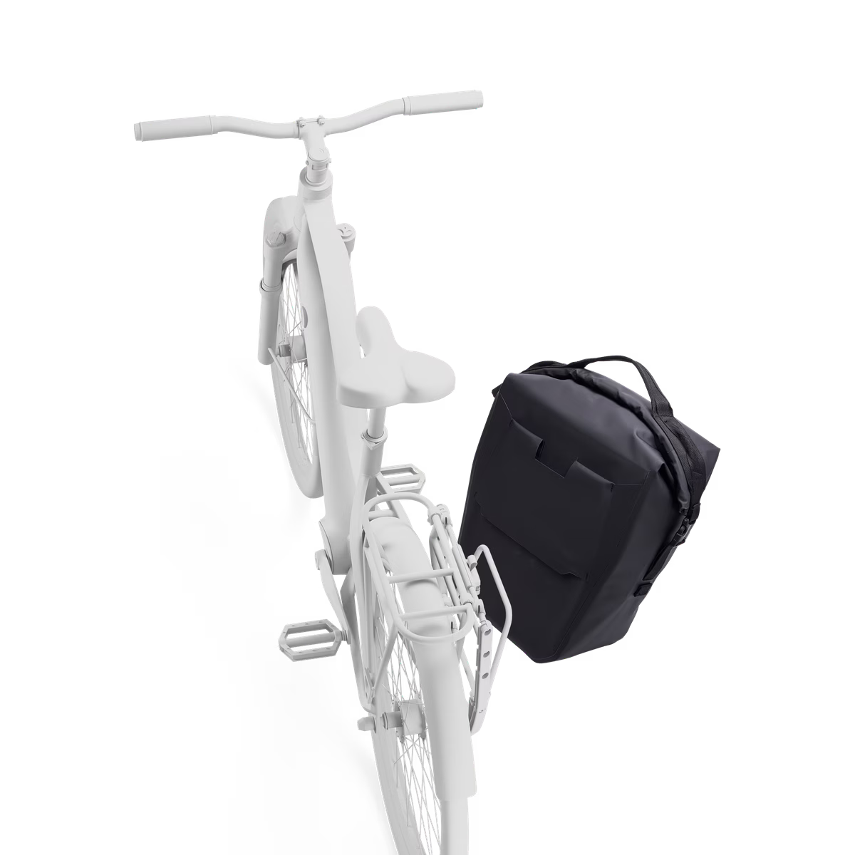 Paar THULE SHIELD Bagagetassen met Inlock 22 L Zwart