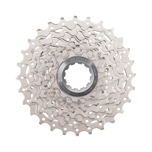 SHIMANO ULTEGRA 6700 cassette met 10 versnellingen – hoofdfoto op witte achtergrond