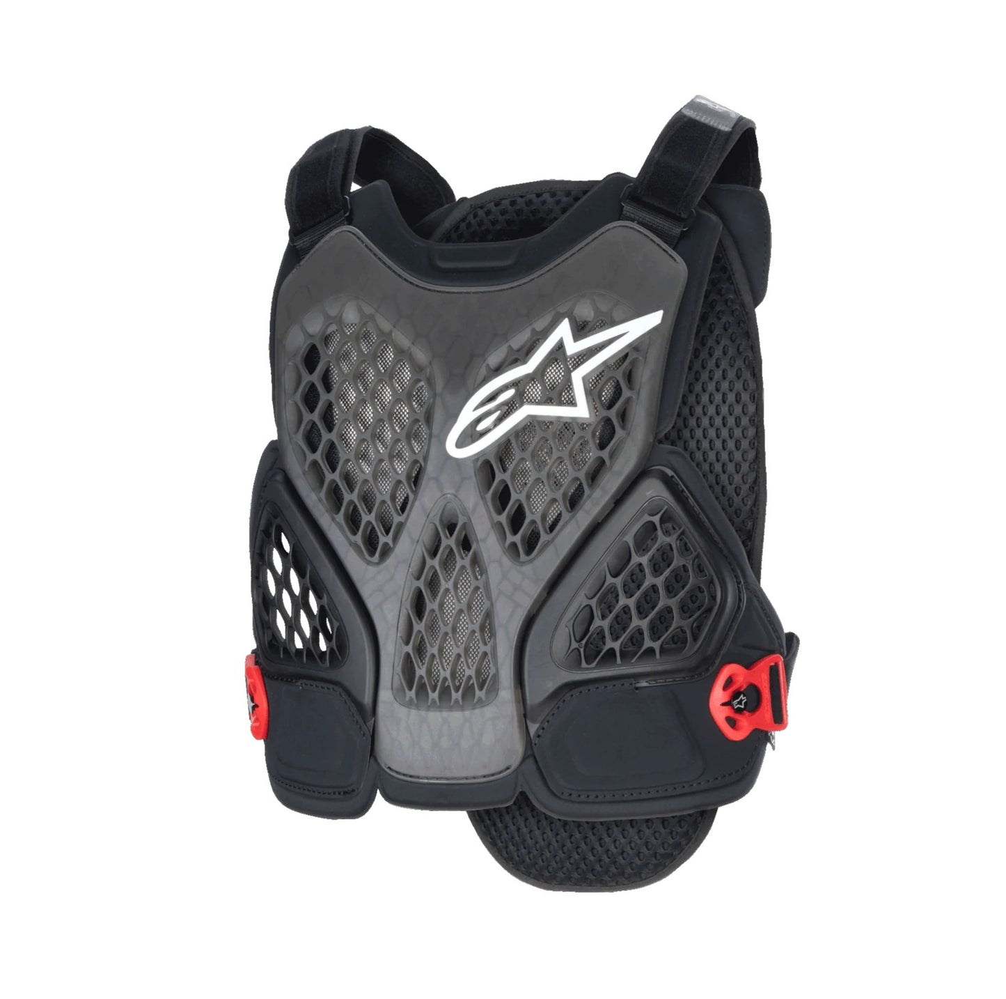 Gilet de Protection ALPINESTARS A-6 PLASMA Noir/Gris/Rouge