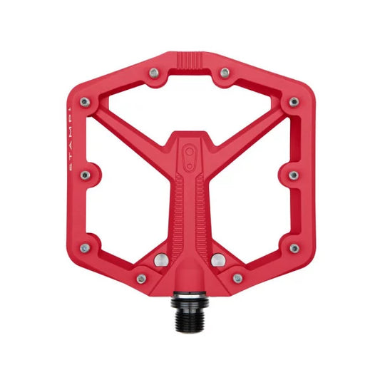 Platte pedalen CRANKBROTHERS STAMP 1 Gen2 Groot Rood