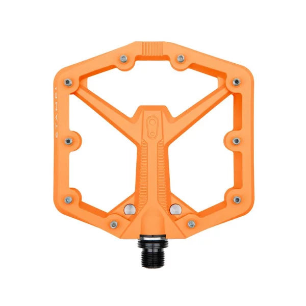 Pédales Plates CRANKBROTHERS STAMP 1 Gen2 Large Orange