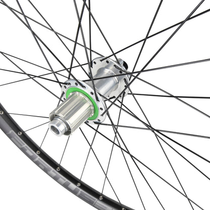 Roue arrière HOPE FORTUS 30 W 27.5" PRO 5 DH 150/157mm Acier Argent