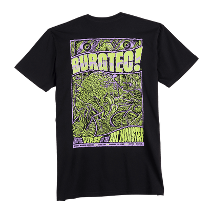 T-Shirt BURGTEC RUT MONSTER Noir