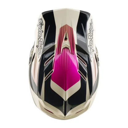 Casque VTT TROY LEE DESIGNS D4 POLYACRYLITE MIPS TURBO ACID Fuschia