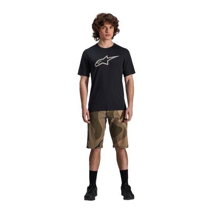 Maillot ALPINESTARS A-DURA ASTAR Manches Courtes Noir