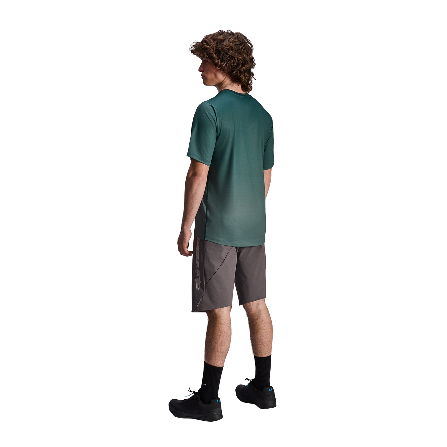 Maillot ALPINESTARS A-DURA RISE Manches Courtes Vert