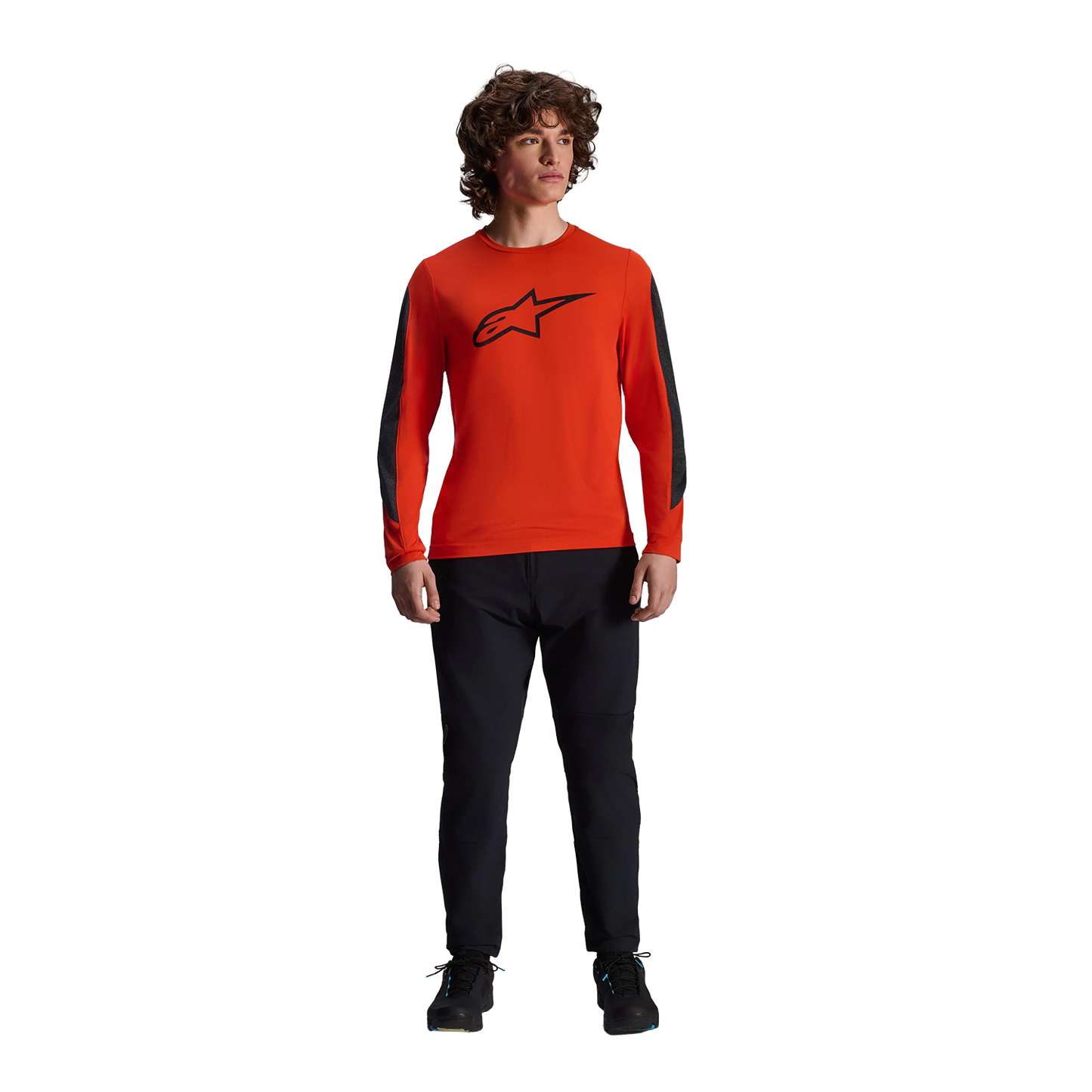 ALPINESTARS A-DURA INSET ASTAR Lange Mouw Jersey Oranje