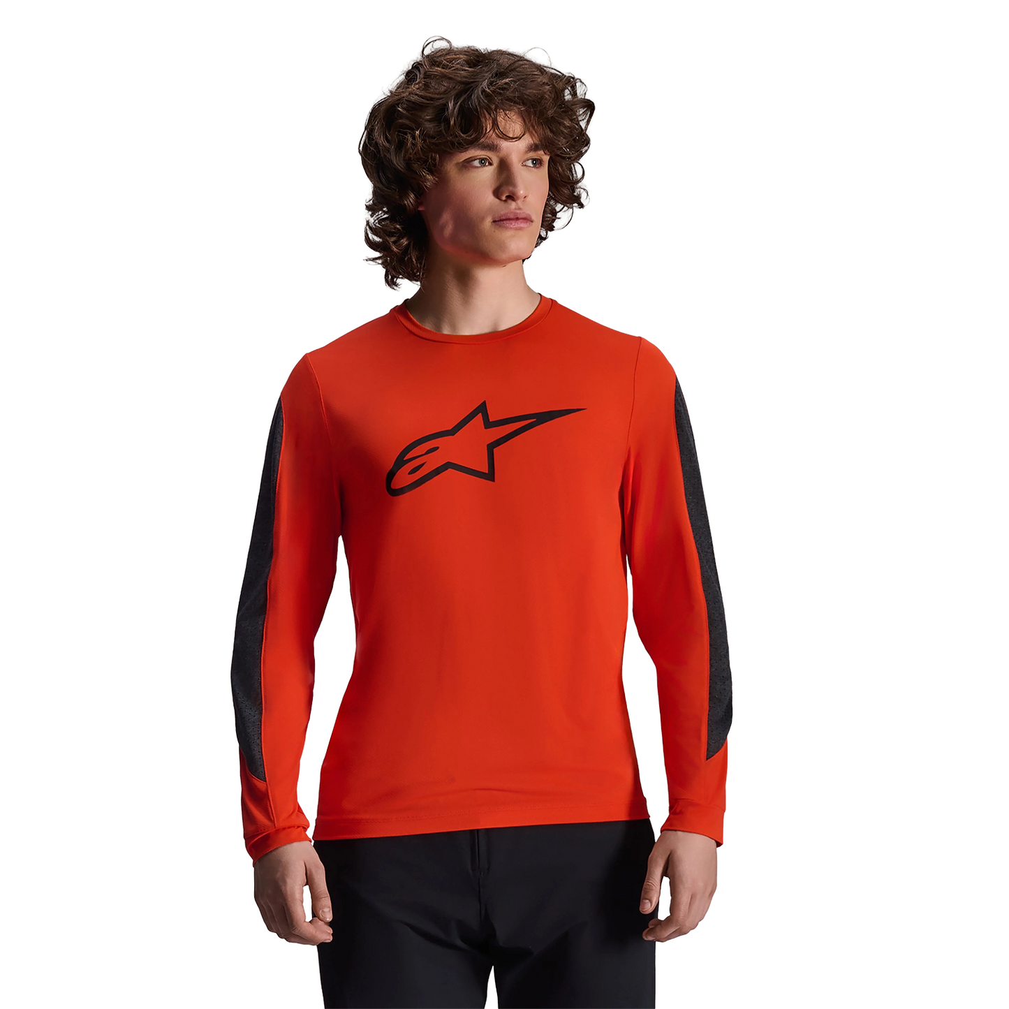 ALPINESTARS A-DURA INSET ASTAR Lange Mouw Jersey Oranje