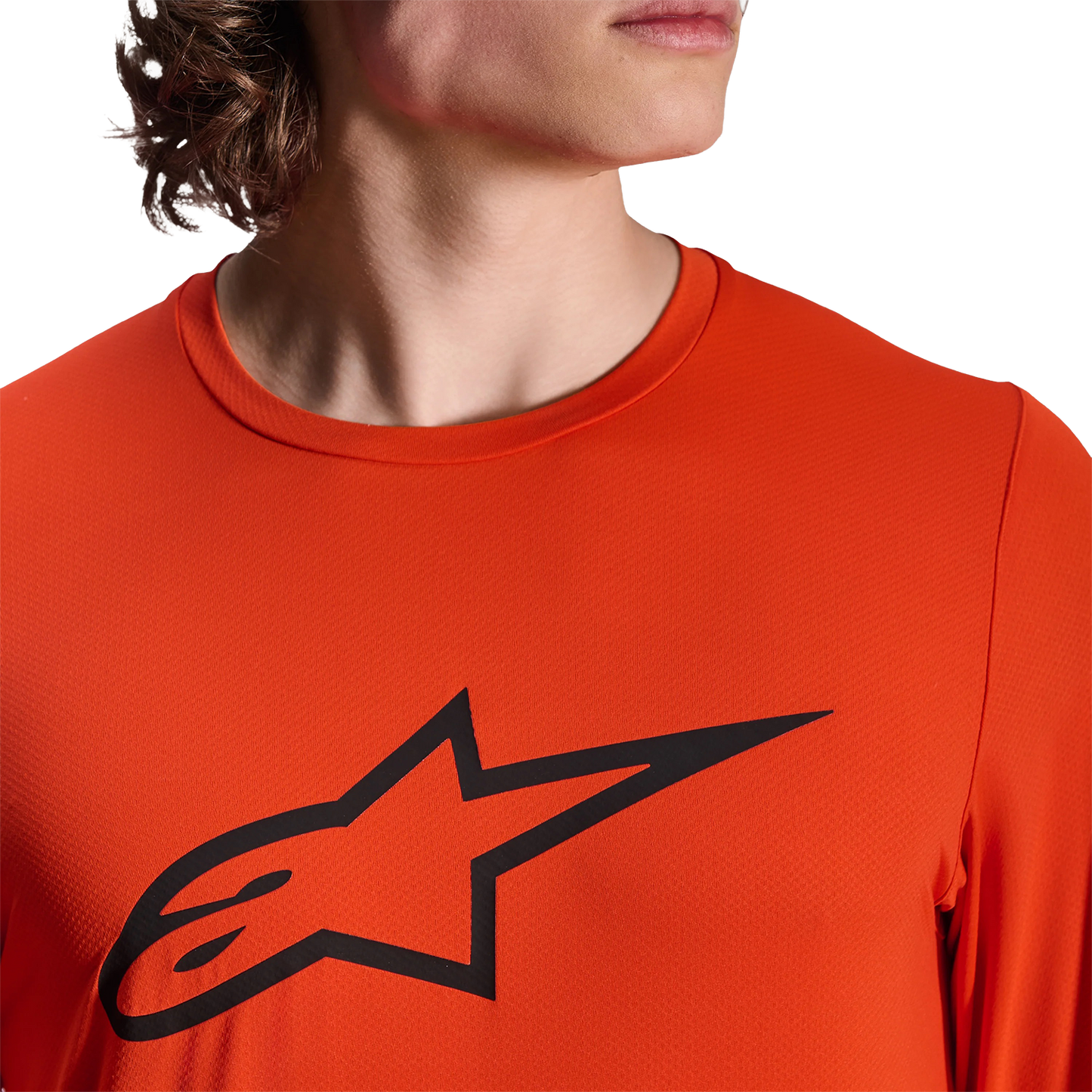ALPINESTARS A-DURA INSET ASTAR Lange Mouw Jersey Oranje