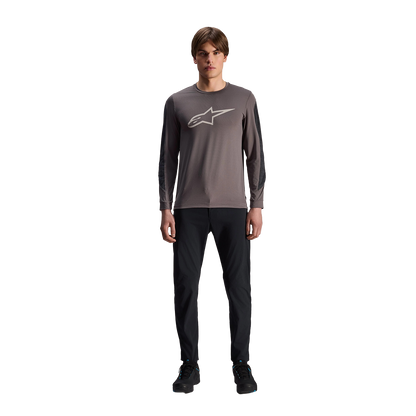 Shirt ALPINESTARS A-DURA INSET ASTAR Lange Mouwen Grijs