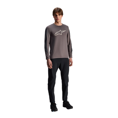 Shirt ALPINESTARS A-DURA INSET ASTAR Lange Mouwen Grijs