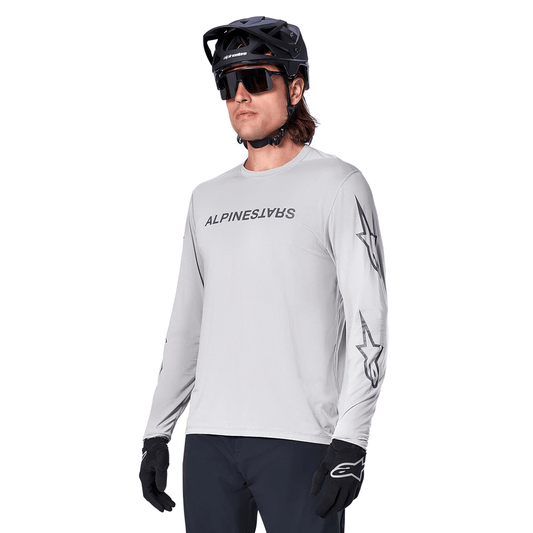 Maillot ALPINESTARS A-DURA SWITCH Manches Longues Gris Clair