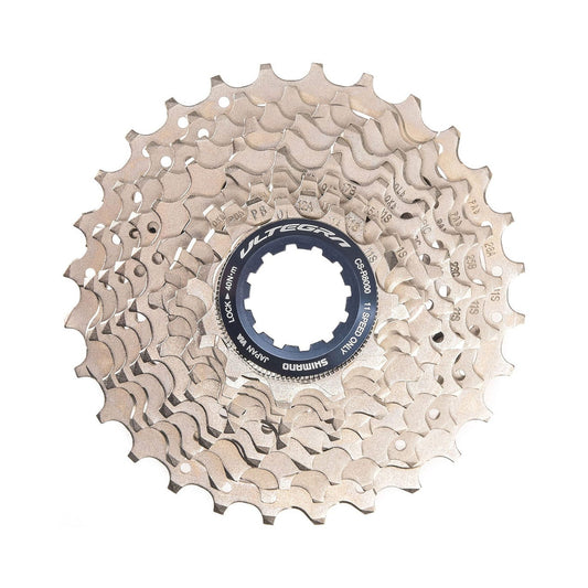 11-speed cassette SHIMANO ULTEGRA CS-R8000 – hoofdfoto op witte achtergrond