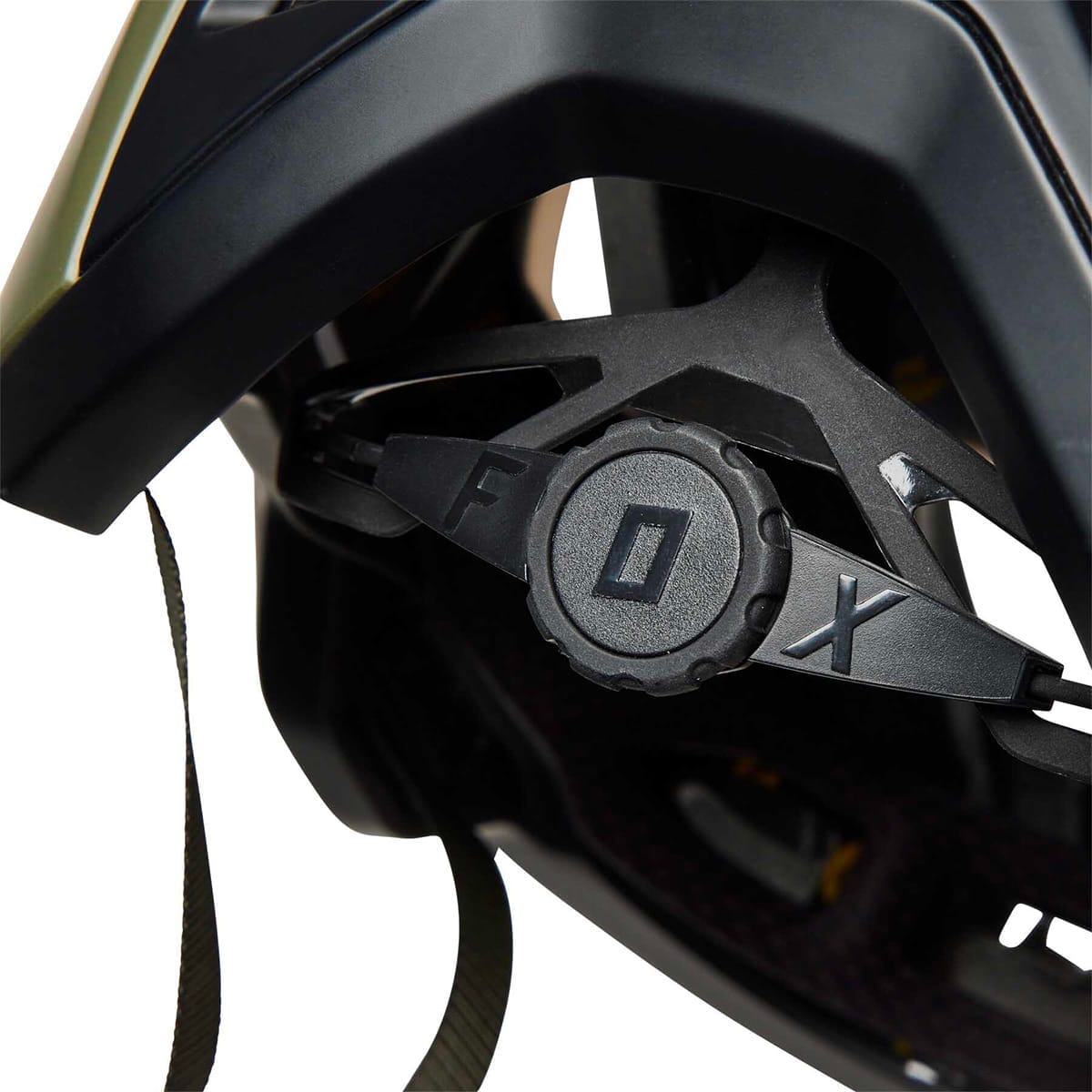 Casque VTT FOX SPEEDFRAME PRO BLOCKED Noir/Kaki