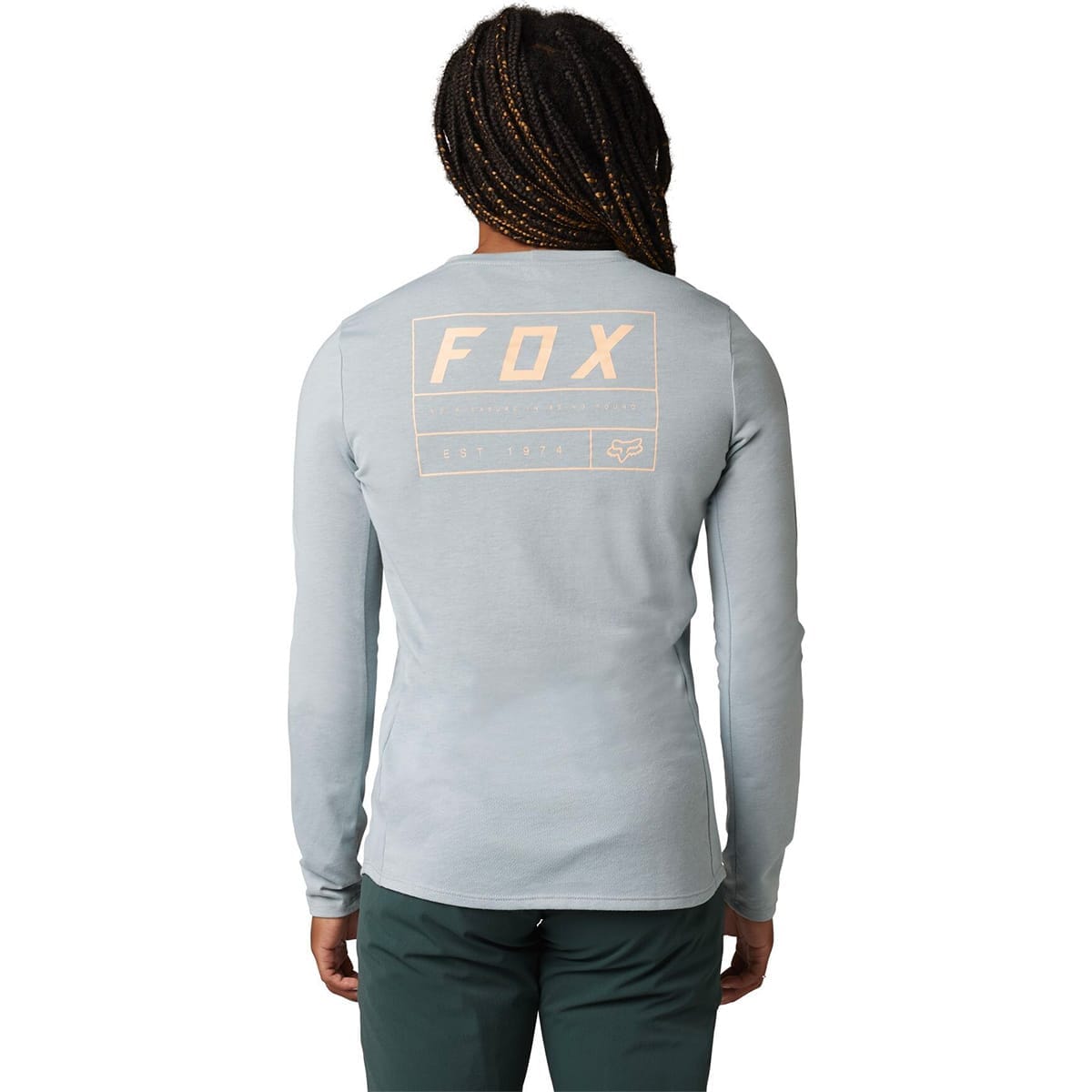 Maillot FOX RANGER DRIRELEASE Manches Longues Femme Bleu clair