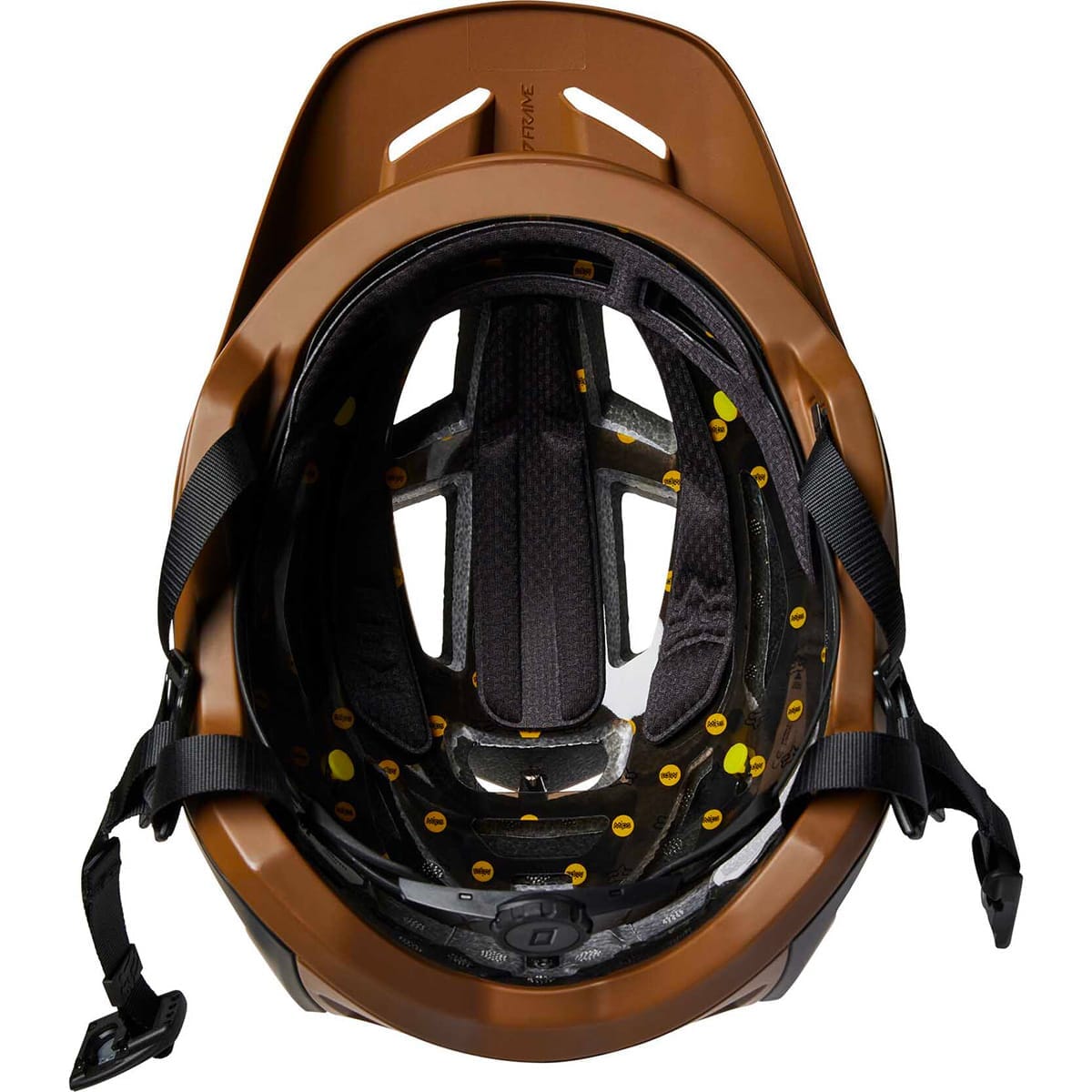 Casque VTT FOX SPEEDFRAME PRO BLOCKED Marron