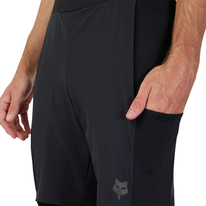 Cuissard-Short met Bretels FOX FLEXAIR ASCENT CARGO Zwart